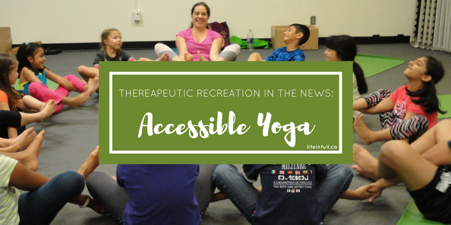 In the News: Accessible Yoga
